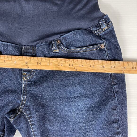 GAP
1969 Maternity Authentic Best Girlfriend Jeans Dark Blue Wash Size 29 - Picture 8 of 11